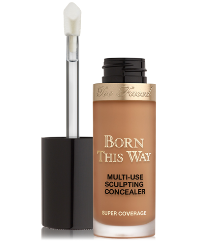 Too Faced Born This Way Super Coverage Multi-use Sculpting Concealer In Caramel