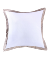 Levtex Spruce Red Euro Sham 2-piece Set In Natural