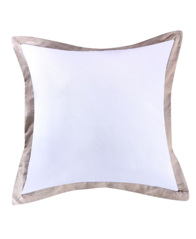 Levtex Spruce Red Euro Sham 2-piece Set In Natural