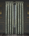 J Queen New York Santino Window Panel Pair, 50" X 84" In Jade