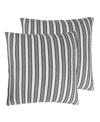 Levtex Tanzie 2-pc. Sham Set, European In Black