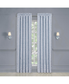 J Queen New York Astoria Window Panel Pair, 49" X 84" In Powder Blue