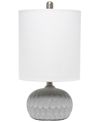 Lalia Home Concrete Thumbprint Table Lamp In Concrete