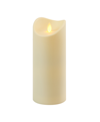 Jh Specialties Inc/lumabase Battery Operated 12" Pillar Candle With Moving Flame In Cream