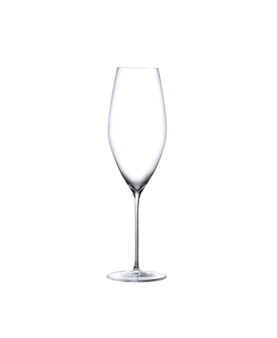 Nude Glass Stem Zero Grace Sparkling Wine Glass In Clear