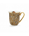 Spode Creatures Of Curiosity Leopard Mug In Black