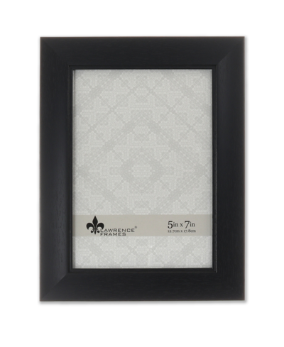 Lawrence Frames Suffolk Picture Frame, 5" X 7" In Black