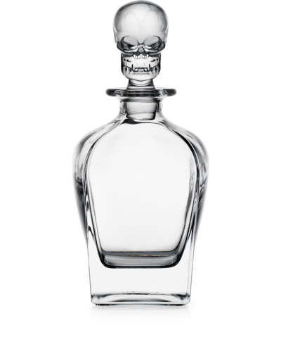 Godinger Skull Whiskey Decanter In Clear