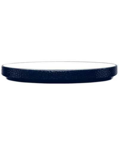 Noritake Colortex Stone Stax Salad Plates, Set Of 4 In Navy