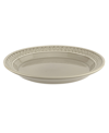 Portmeirion Botanic Garden Harmony Stone 10.5" Dinner Plate, Set Of 4 In Gray