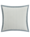 J Queen New York Blue Garden Sham, European In Blue