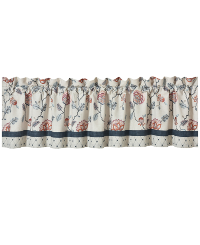 J Queen New York Parkview Straight Window Valance Bedding In Navy