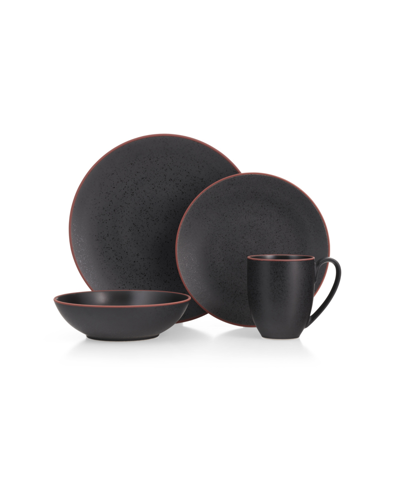 Nambe Taos 4-piece Place Setting In Black