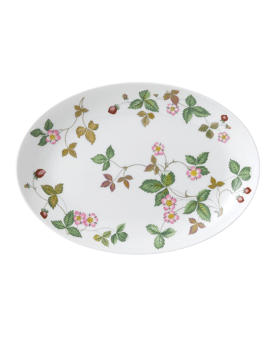 Wedgwood Wild Strawberry 12" Coupe Plate In Multi