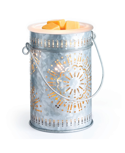 Candle Warmers Illumination Fragrance Warmer- Deluxe In Silver-tone