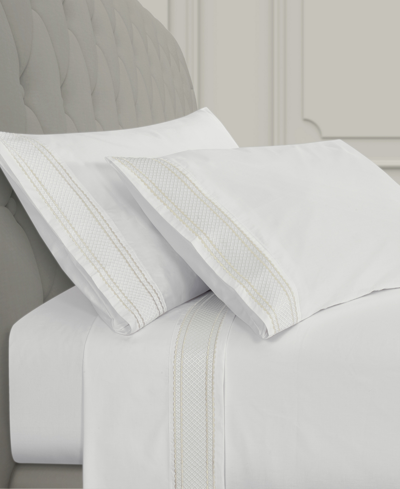 J Queen New York Monarch 4-pc. Sheet Set, King In White
