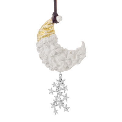 MICHAEL ARAM SANTA MOON ORNAMENT