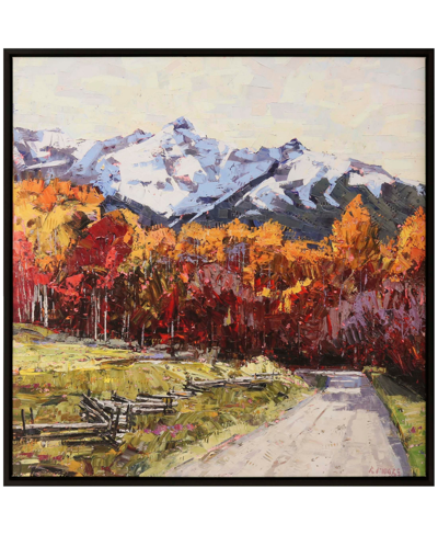 Paragon Picture Gallery Rocky Mountain Road Wall Art In Multi