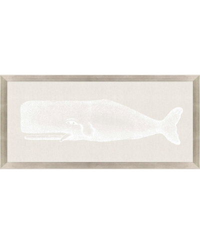 Paragon Picture Gallery Oh Whale Wall Art In White