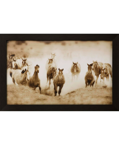 Paragon Picture Gallery San Cristobol Horses Wall Art In Brown
