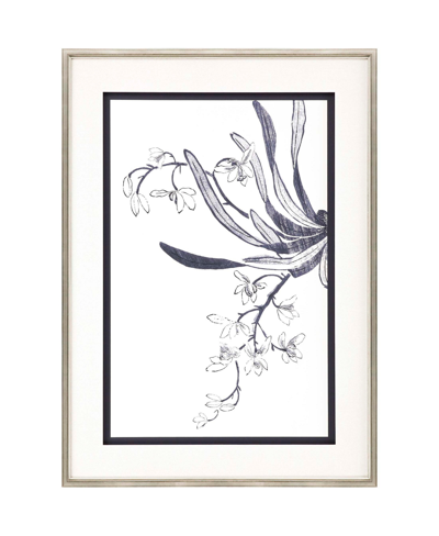 Paragon Picture Gallery Ink Wash Orchid Wall Art In Blue