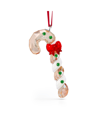 SWAROVSKI HOLIDAY CHEERS GINGERBREAD CANDY CANE ORNAMENT