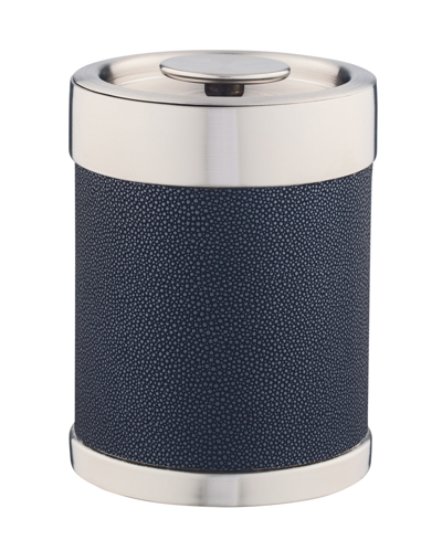 Kraftware Modesto Stainless Ice Bucket In Shagreen Abyss