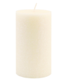 Root Candles Timberline Pillar Candle, 4" X 6" In Ivory