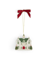 Spode Led Train Station Ornament In Green