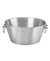 Kraftware Steel Collection Brushed 15" Double Wall Insulated Party Tub In Stainless
