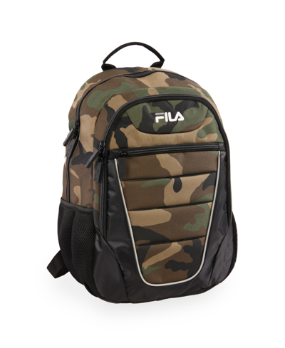 Fila Argus 5 Backpack In Black Camo