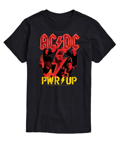 Airwaves Men's Acdc Pwr Up T-shirt In Black