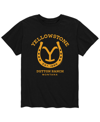 Airwaves Men's Yellowstone Horseshoe T-shirt In Black