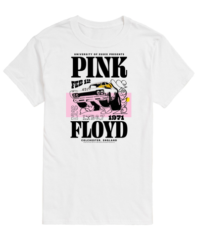 Airwaves Men's Pink Floyd Colchester England T-shirt In White
