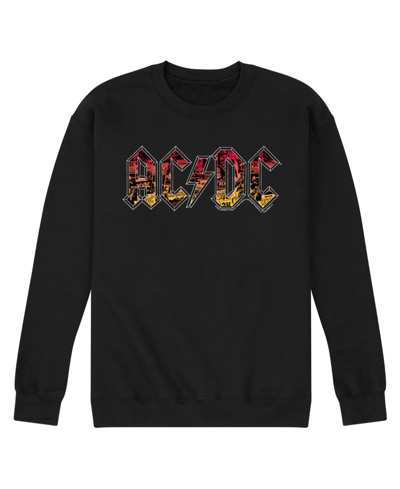 Airwaves Men's Acdc Logo Fleece T-shirt In Black