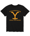 Airwaves Men's Yellowstone Horseshoe T-shirt In Black