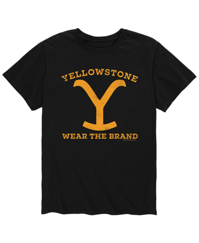 Airwaves Men's Yellowstone Horseshoe T-shirt In Black