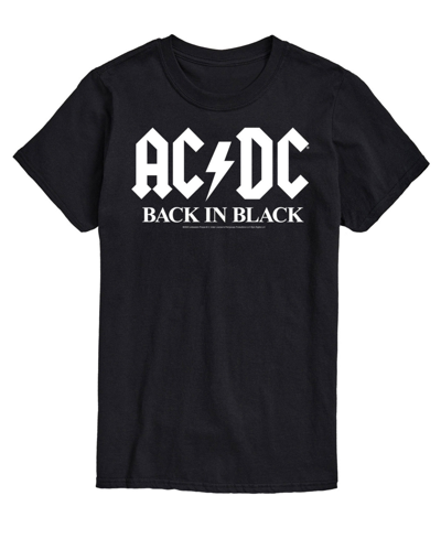 Airwaves Men's Acdc Back In Black T-shirt