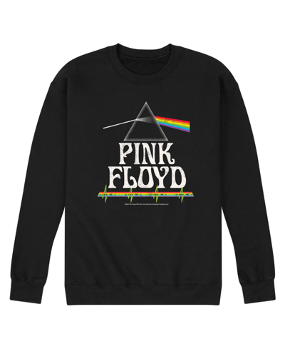 Airwaves Men's Pink Floyd Dark Side Moon Fleece T-shirt In Black