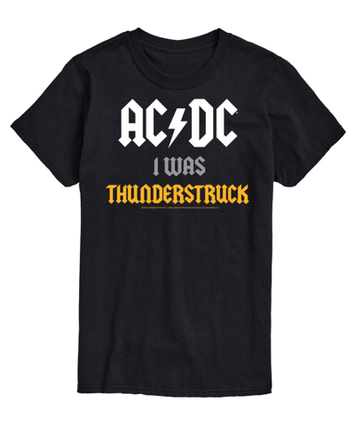 Airwaves Men's Acdc Thunderstruck T-shirt In Black