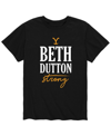 AIRWAVES MEN'S YELLOWSTONE BETH DUTTON STRONG T-SHIRT