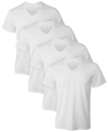 HANES MEN'S X-TEMP V-NECK MESH T-SHIRTS