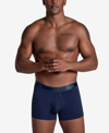 Leo Men's Microbicidal Soft Trunk In Dark Blue