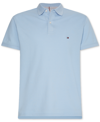 Tommy Hilfiger Men's 1985 Regular Fit Th Flex Polo Shirt In Chambray Blue