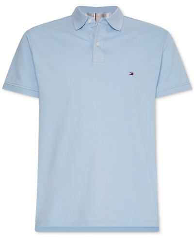 Tommy Hilfiger Men's 1985 Regular Fit Th Flex Polo Shirt In Kingly Blue