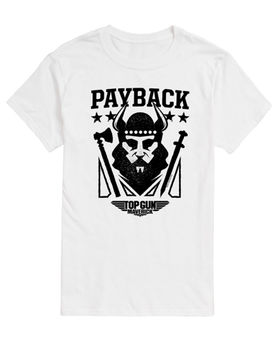 Airwaves Men's Top Gun Maverick Payback T-shirt In White