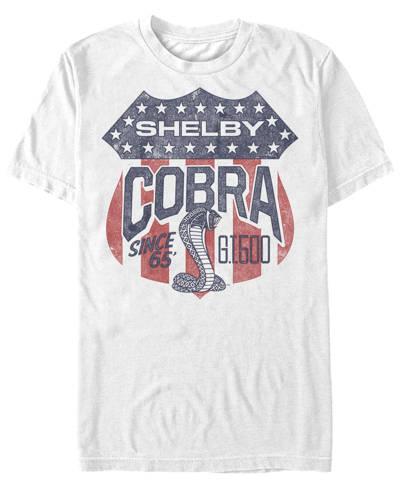 Fifth Sun Men's Shelby Cobra American Cobra Short Sleeve T-shirt In White