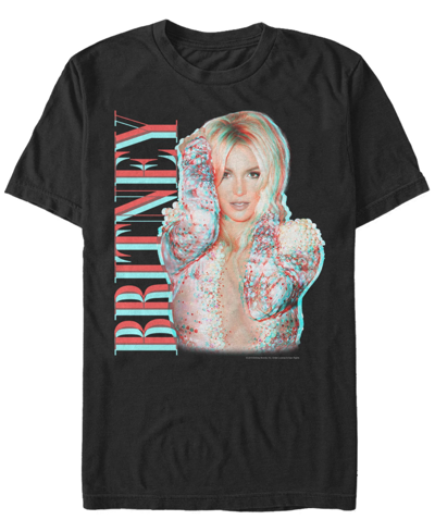 Fifth Sun Men's Britney Spears Britney Exposure Short Sleeve T-shirt In Black