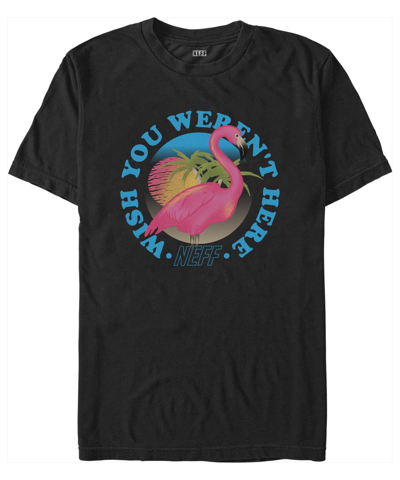 Fifth Sun Men's Neff Wish You Weren't Here Short Sleeve T-shirt In Black