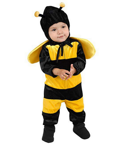Buyseasons Babies'  Big Boys And Girls Little Bee Costume In Black